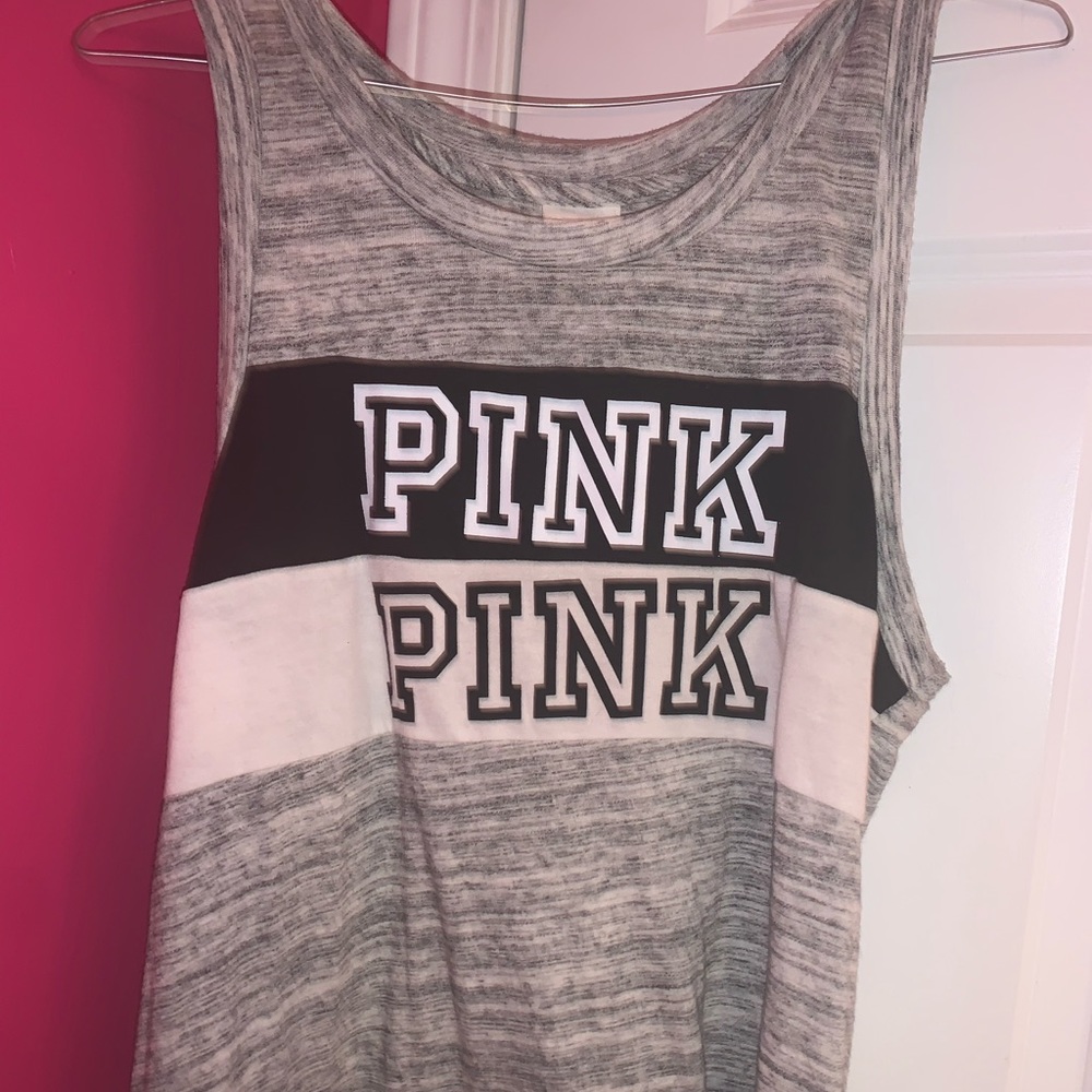VS Pink Muscle Tank